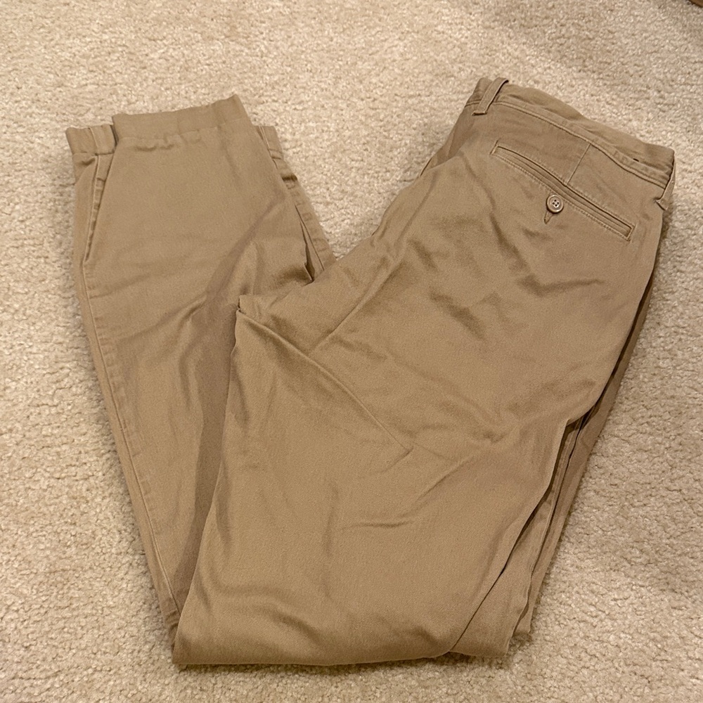 J. Crew Tailored Khaki Chino Pants — Light Tan